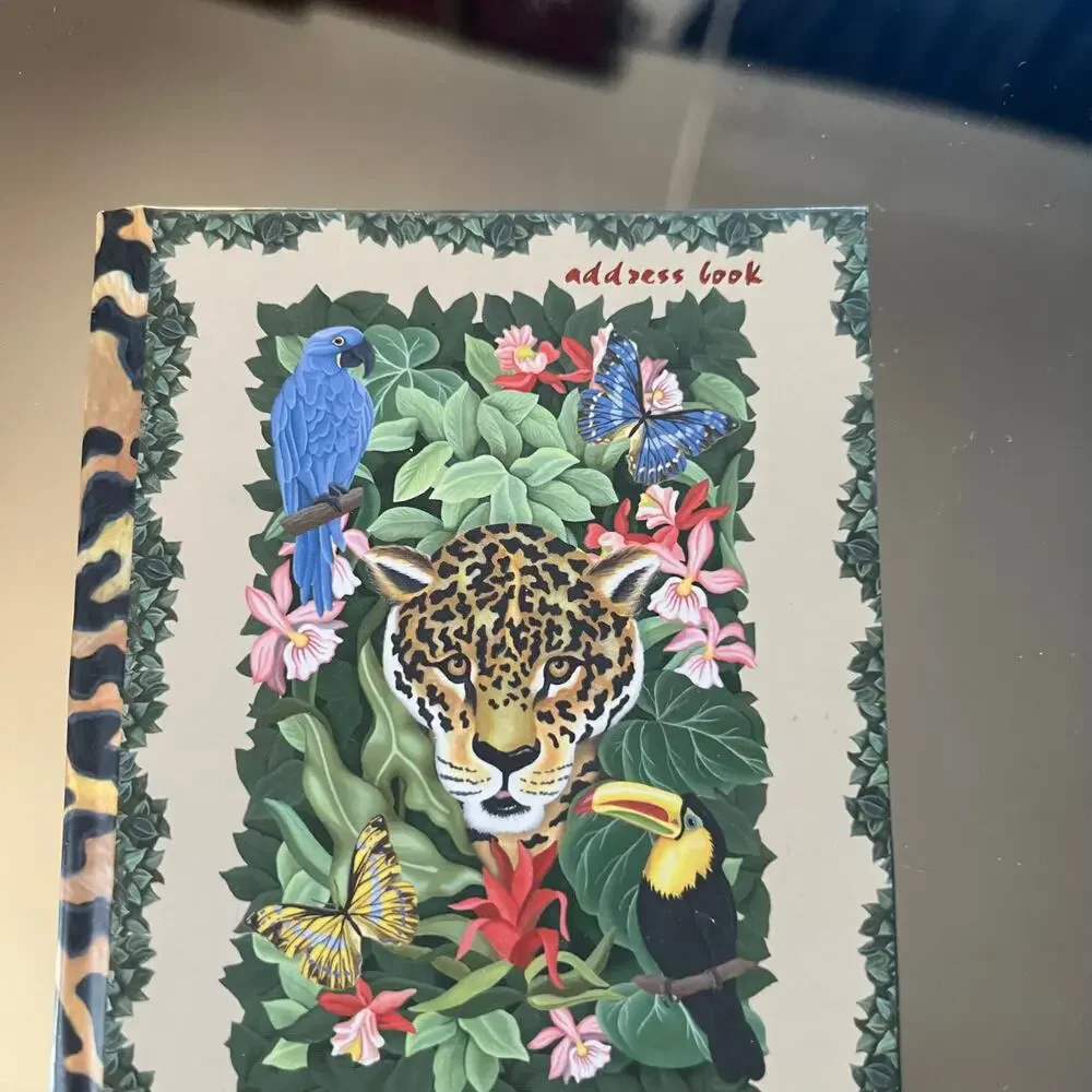 2 Piece 2003 Jungle Animals Journal and Address Book